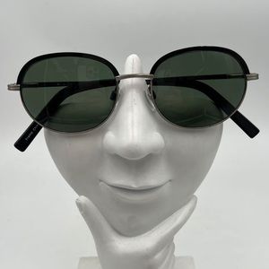 Max Cole Silver Oval Sunglasses Frames MC1423